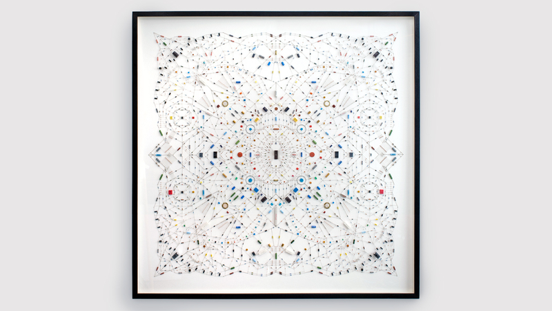 Illustration for article titled Giant Electronic Circuits Make Wonderfully Geeky Art